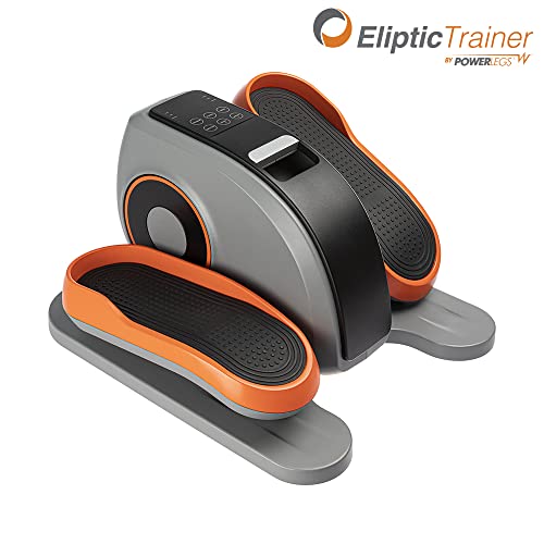 POWER LEGS Eliptic Trainer CV Directo | Elíptica motorizada compacta con 3 programas de Entrenamiento pre-programados y 10 velocidades | Recupera Movilidad y Alivia cansancio Muscular
